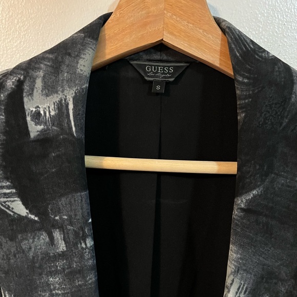 Guess Los Angeles Brush Stroke Printed Blazer - Picture 7 of 7